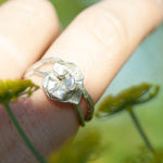 Load image into Gallery viewer, OOAK Nalae, organic ring in silver #1 • size 62,5 (ready-to-ship)