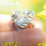 Load image into Gallery viewer, OOAK Nalae, organic ring in silver #2 • size 50,5 (ready-to-ship)