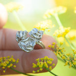 Load image into Gallery viewer, OOAK Nalae, organic ring in silver #2 • size 50,5 (ready-to-ship)