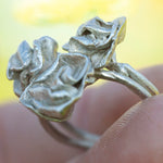 Load image into Gallery viewer, OOAK Nalae, organic ring in silver #2 • size 50,5 (ready-to-ship)