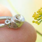 Load image into Gallery viewer, OOAK Nalae, organic ring in silver #10 • Adjustable size 54 (ready-to-ship)