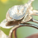 Load image into Gallery viewer, OOAK Nalae, organic ring in silver #11 • size 57,5 (ready-to-ship)