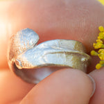Load image into Gallery viewer, OOAK Nalae, organic ring in silver #15 • size 51 (ready-to-ship)