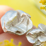 Load image into Gallery viewer, OOAK Nalae, organic ring in silver #16 • Adjustable ~ size 54 (ready-to-ship)