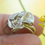 Load image into Gallery viewer, OOAK Nalae, organic ring in silver #17 • size 55 (ready-to-ship)