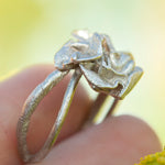 Load image into Gallery viewer, OOAK Nalae, organic ring in silver #17 • size 55 (ready-to-ship)