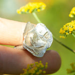 Load image into Gallery viewer, OOAK Nalae, organic ring in silver #20 • size 52 (ready-to-ship)