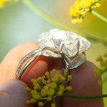 Load image into Gallery viewer, OOAK Nalae, organic ring in silver #23 • size 53 (ready-to-ship)