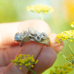 Load image into Gallery viewer, OOAK Nalae, organic ring in silver #3 • size 55,5 (ready-to-ship)