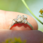Load image into Gallery viewer, OOAK Nalae, organic ring in silver #7 • size 54,5 (ready-to-ship)