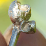 Load image into Gallery viewer, OOAK Nalae, organic ring in silver #8 • size 55,25 (ready-to-ship)