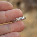 Load image into Gallery viewer, OOAK Ethnic ring in silver #11 • adjustable ~ size 53,5 (ready-to-ship)