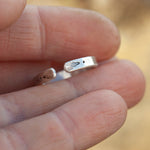 Load image into Gallery viewer, OOAK Ethnic ring in silver #11 • adjustable ~ size 53,5 (ready-to-ship)