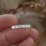 Load image into Gallery viewer, OOAK Ethnic ring in silver #18 • adjustable ~ size 73 (ready-to-ship)