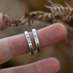 Load image into Gallery viewer, OOAK Ethnic ring in silver #20 • adjustable ~ size 65 (ready-to-ship)