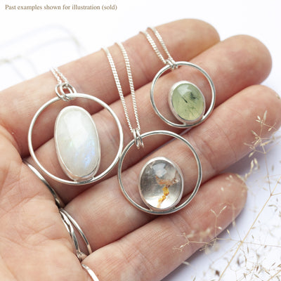 Choose Your Stone : pendentif Mae (sur commande)