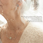 Load image into Gallery viewer, Oona necklace with pyrite (ready to ship)