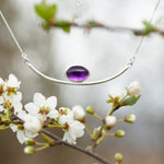 Load image into Gallery viewer, Choose Your Stone : Oona necklace (made to order)