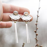 Load image into Gallery viewer, Choose Your Stone : Elira earrings (made to order)