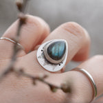 Load image into Gallery viewer, Choose Your Stone : Kaha ring (made to order)
