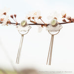 Load image into Gallery viewer, Choose Your Stone : Elira earrings (made to order)