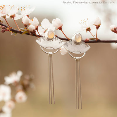 Choose Your Stone : boucles d'oreilles Elira (sur commande)