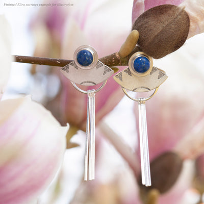 Choose Your Stone : boucles d'oreilles Elira (sur commande)