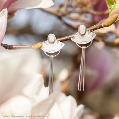 Choose Your Stone : boucles d'oreilles Elira (sur commande)