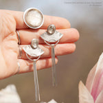 Load image into Gallery viewer, Choose Your Stone : Elira earrings (made to order)