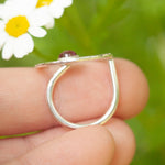 Afbeelding in Gallery-weergave laden, OOAK Lua ring #1 • tourmaline ~ Size 50 ~ can be adjusted (ready-to-ship)