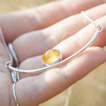 Load image into Gallery viewer, Choose Your Stone : Oona necklace (made to order)
