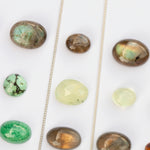Load image into Gallery viewer, Choose Your Stone : Oona necklace (made to order)