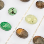 Load image into Gallery viewer, Choose Your Stone : Oona necklace (made to order)