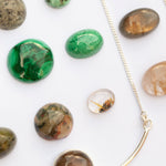 Load image into Gallery viewer, Choose Your Stone : Oona necklace (made to order)