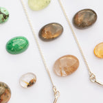 Load image into Gallery viewer, Choose Your Stone : Oona necklace (made to order)