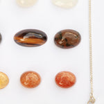 Load image into Gallery viewer, Choose Your Stone : Oona necklace (made to order)