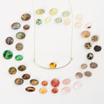 Load image into Gallery viewer, Choose Your Stone : Oona necklace (made to order)