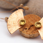 Load image into Gallery viewer, OOAK Aela ear jackets #9 • copper & brass (ready-to-ship)