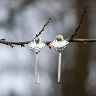Choose Your Stone : boucles d'oreilles Elira (sur commande)