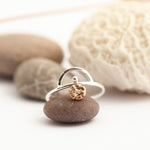 Load image into Gallery viewer, OOAK Gold & silver ring #4 • size 54,5 (ready to ship)