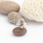 Load image into Gallery viewer, OOAK Gold & silver ring #1 • size 55 (ready to ship)