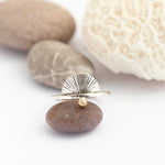 Load image into Gallery viewer, OOAK Gold & silver ring #1 • size 55 (ready to ship)