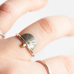 Load image into Gallery viewer, OOAK Gold & silver ring #1 • size 55 (ready to ship)