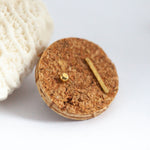 Cargar imagen en el visor de la galería, OOAK ear climbers pair #2 • brass (ready-to-ship)