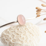 Load image into Gallery viewer, Alba bracelet with rose quartz (ready to ship)