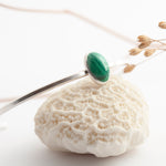 Load image into Gallery viewer, Alba bracelet with malachite (ready to ship)