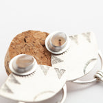 Load image into Gallery viewer, Elira earrings with agates (ready to ship)