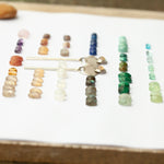 Load image into Gallery viewer, Choose Your Stone : Elira earrings (made to order)