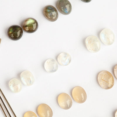 Choose Your Stone : boucles d'oreilles Elira (sur commande)