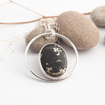 Load image into Gallery viewer, OOAK Mae pendant in silver #2 • apache gold (Ready to ship)